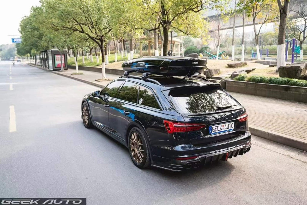 KARBEL - AUDI A6 AVANT C8 2020+ CARBON FIBRE REAR DIFFUSER V2