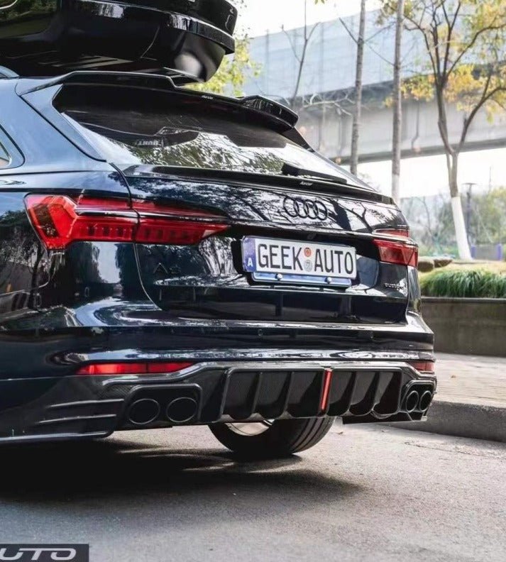KARBEL - AUDI A6 AVANT C8 2020+ CARBON FIBRE REAR DIFFUSER V2