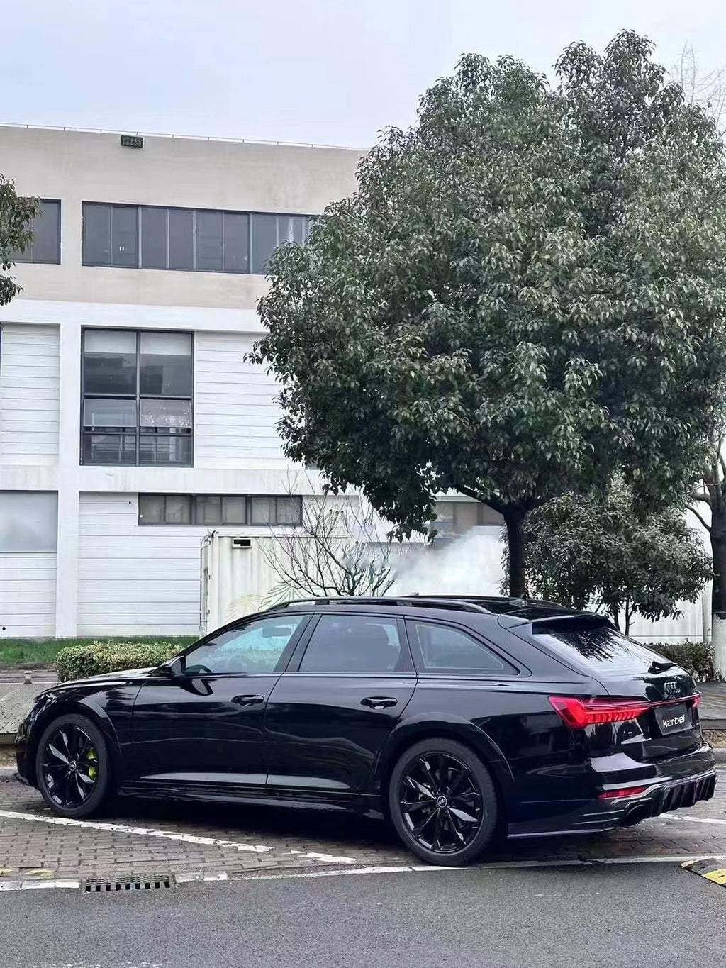 KARBEL - AUDI A6 AVANT C8 2020+ CARBON FIBRE REAR DIFFUSER V2