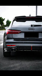 KARBEL - AUDI A6 AVANT C8 2020+ CARBON FIBRE REAR DIFFUSER V2