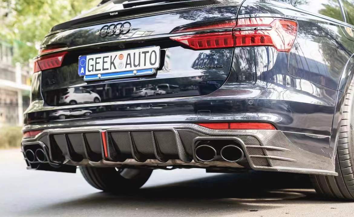 KARBEL - AUDI A6 AVANT C8 2020+ CARBON FIBRE REAR MID SPOILER