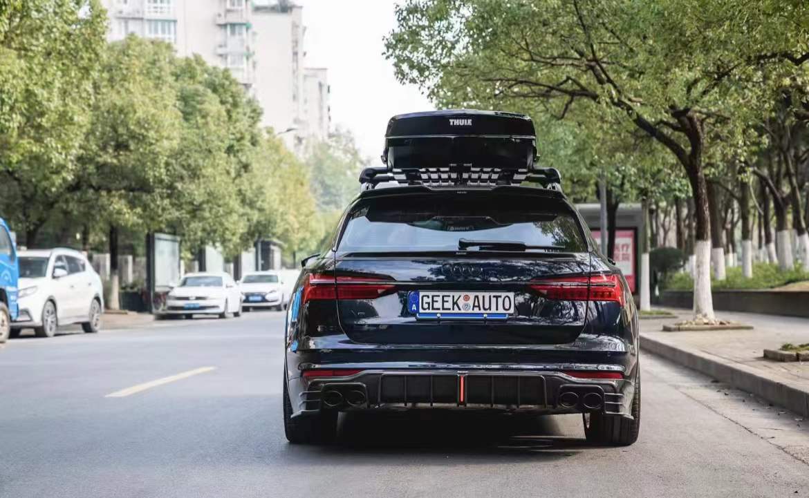 KARBEL - AUDI A6 AVANT C8 2020+ CARBON FIBRE REAR MID SPOILER