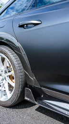 KARBEL - AUDI A6 AVANT C8 2020+ CARBON FIBRE SIDE SKIRTS