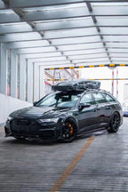 KARBEL - AUDI A6 AVANT C8 2020+ CARBON FIBRE SIDE SKIRTS