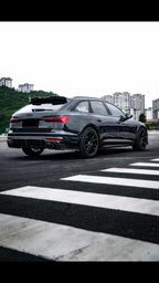 KARBEL - AUDI A6 AVANT C8 2020+ CARBON FIBRE SIDE SKIRTS