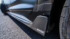 KARBEL - AUDI A6 AVANT C8 2020+ CARBON FIBRE SIDE SKIRTS
