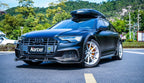 KARBEL - AUDI A6 AVANT C8 2020+ CARBON FIBRE UPPER FRONT LIP