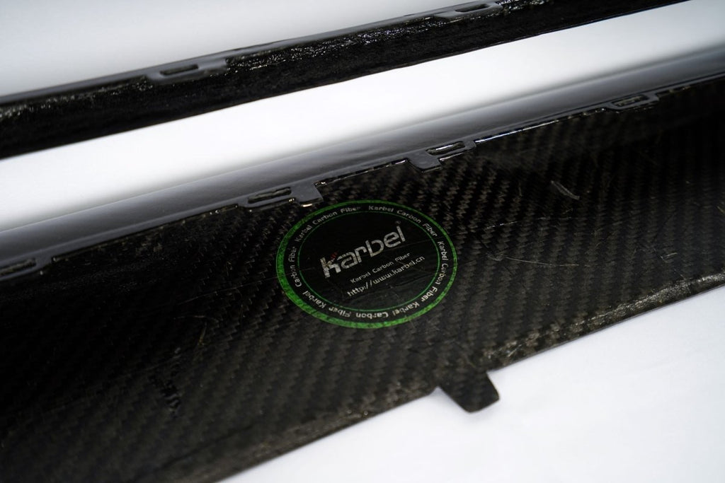 KARBEL - AUDI A6 AVANT C8 2020+ CARBON FIBRE UPPER FRONT LIP