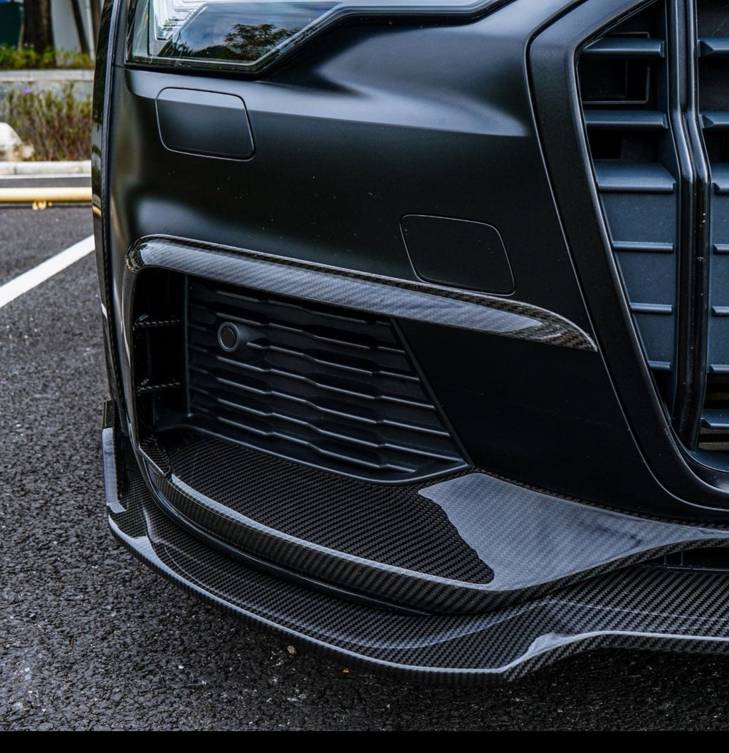 KARBEL - AUDI A6 AVANT C8 2020+ CARBON FIBRE UPPER VALANCES