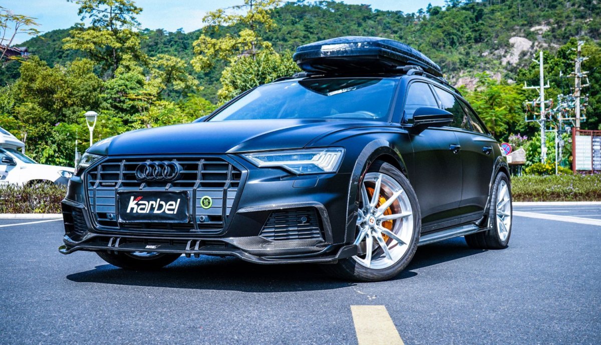 KARBEL - AUDI A6 AVANT C8 2020+ CARBON FIBRE WHEEL ARCHES