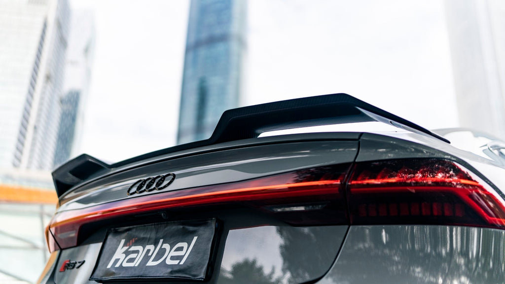 KARBEL - AUDI A7 S7 RS7 C8 DRY CARBON FIBRE REAR SPOILER