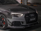 KARBEL - AUDI RS3 8V (2018-2020) CARBON FIBRE FRONT LIP