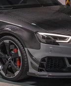 KARBEL - AUDI RS3 8V CARBON FIBRE FRONT CANARDS