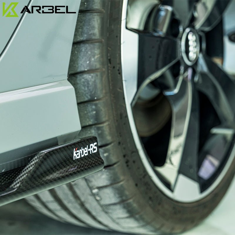 KARBEL - AUDI RS3 8V CARBON FIBRE SIDE SKIRTS