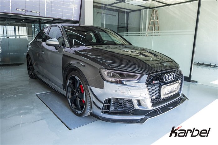 KARBEL - AUDI RS3 8V CARBON FIBRE SIDE SKIRTS