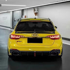 KARBEL - AUDI RS4 B9 B9.5 DRY CARBON FIBRE MID BOOT SPOILER