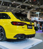 KARBEL - AUDI RS4 B9 B9.5 DRY CARBON FIBRE MID BOOT SPOILER