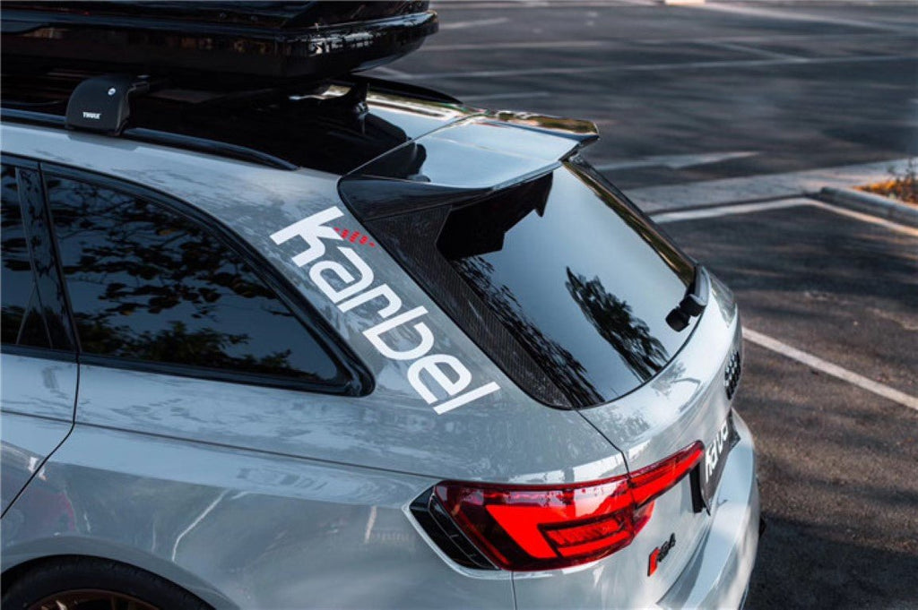 KARBEL - AUDI RS4 B9 B9.5 DRY CARBON FIBRE ROOF TOP SPOILER V1