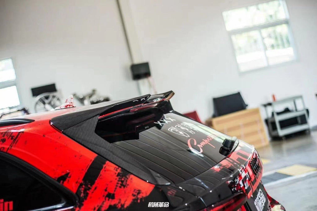 KARBEL - AUDI RS4 B9 B9.5 DRY CARBON FIBRE ROOF TOP SPOILER V1