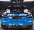 KARBEL - AUDI RS4 B9 B9.5 DRY CARBON FIBRE ROOF TOP SPOILER V2