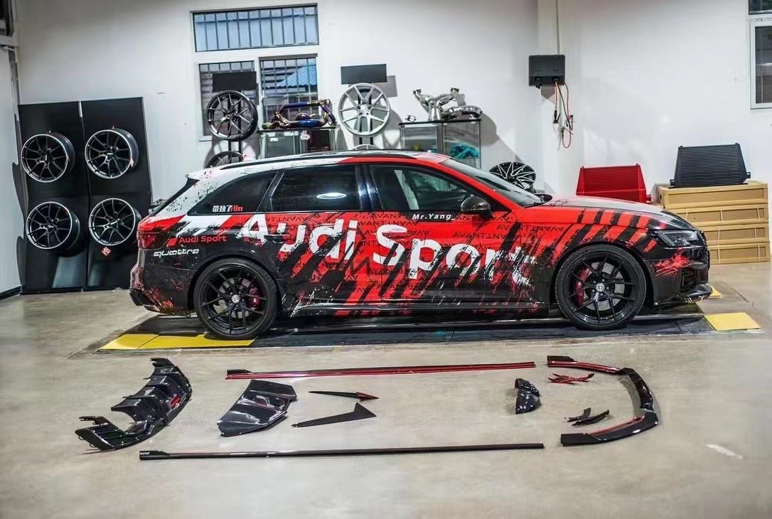 KARBEL - AUDI RS4 B9 CARBON FIBRE FULL BODY KIT