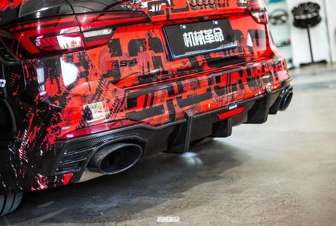 KARBEL - AUDI RS4 B9 CARBON FIBRE FULL BODY KIT