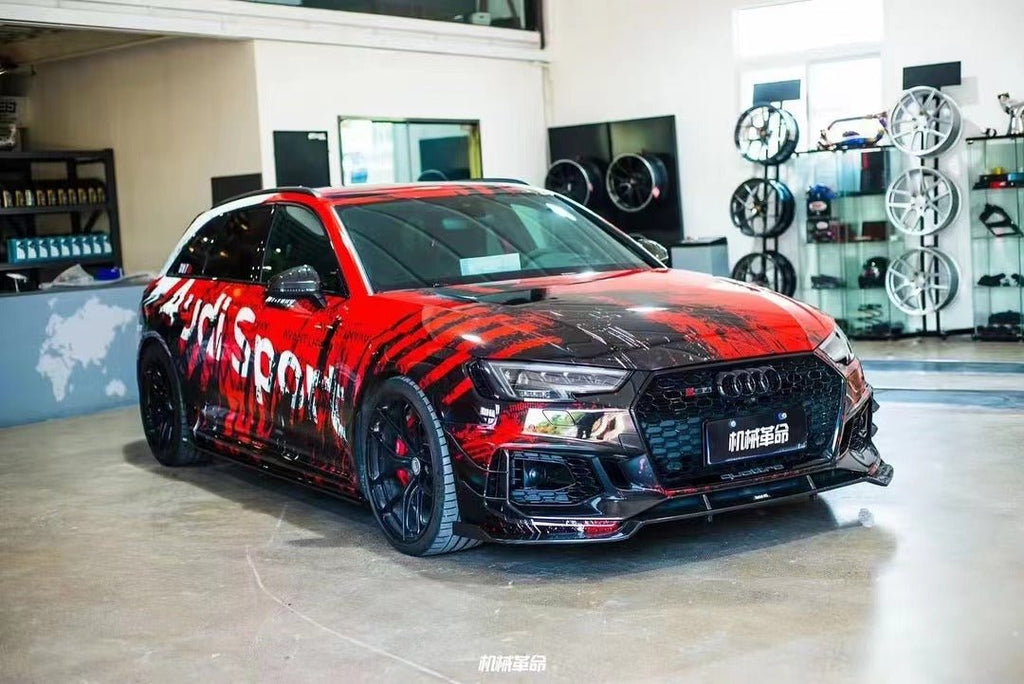 KARBEL - AUDI RS4 B9 CARBON FIBRE FULL BODY KIT