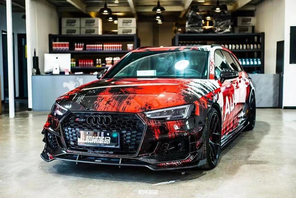 KARBEL - AUDI RS4 B9 CARBON FIBRE FULL BODY KIT