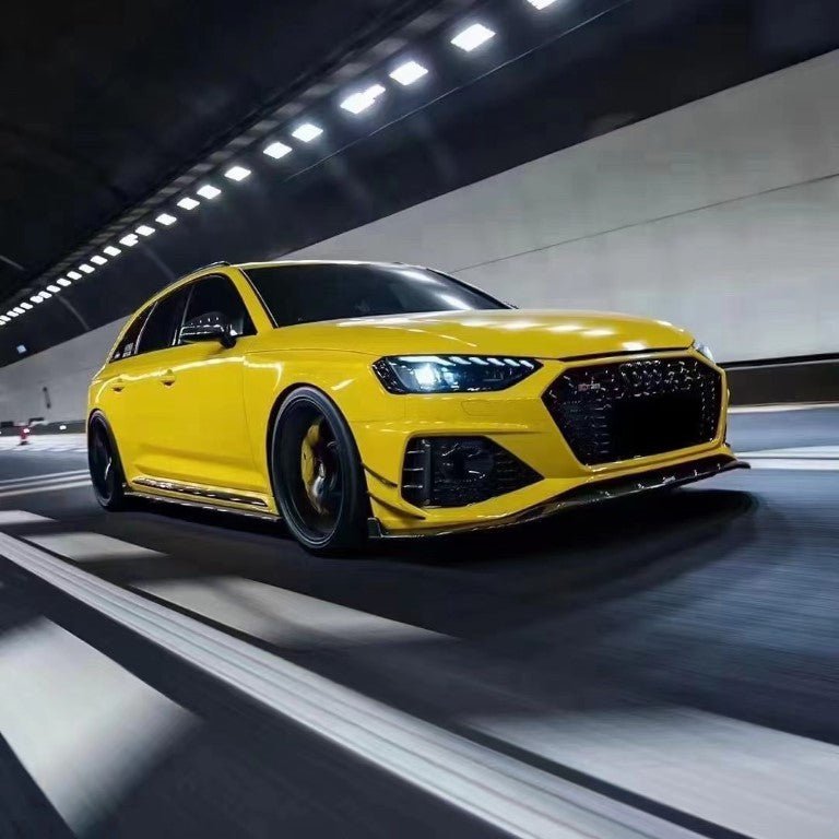 KARBEL -AUDI RS4 B9.5 DRY CARBON FIBRE FOG LIGHT TRIM OVERLAY