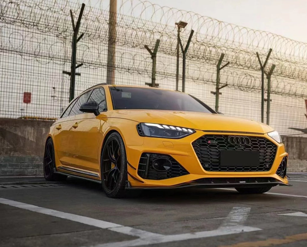 KARBEL - AUDI RS4 B9.5 DRY CARBON FIBRE FRONT LIP