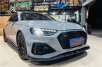 KARBEL - AUDI RS4 B9.5 DRY CARBON FIBRE FRONT LIP