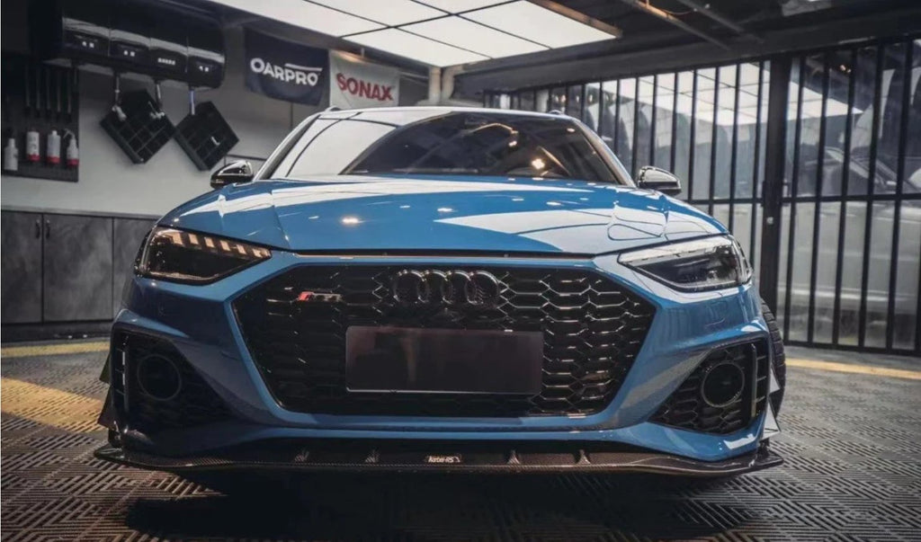 KARBEL - AUDI RS4 B9.5 DRY CARBON FIBRE FRONT LIP