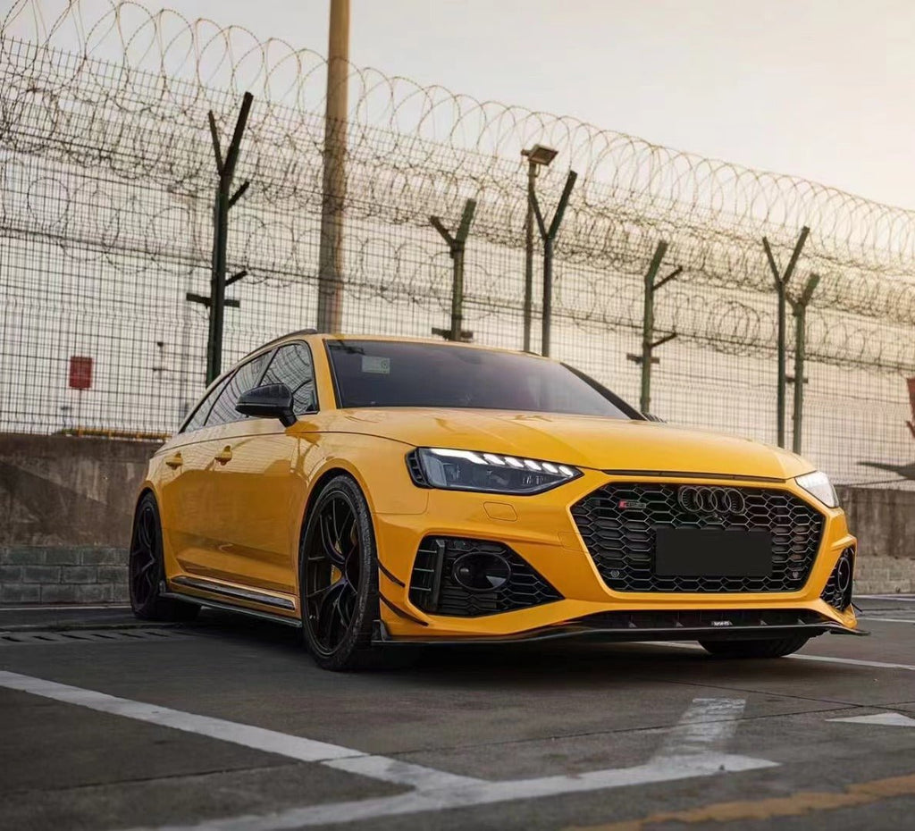 KARBEL - AUDI RS4 B9.5 DRY CARBON FIBRE HEADLIGHT TRIM OVERLAY