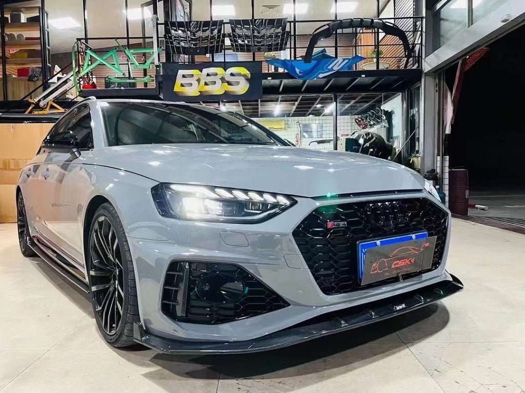 KARBEL - AUDI RS4 B9.5 DRY CARBON FIBRE HEADLIGHT TRIM OVERLAY