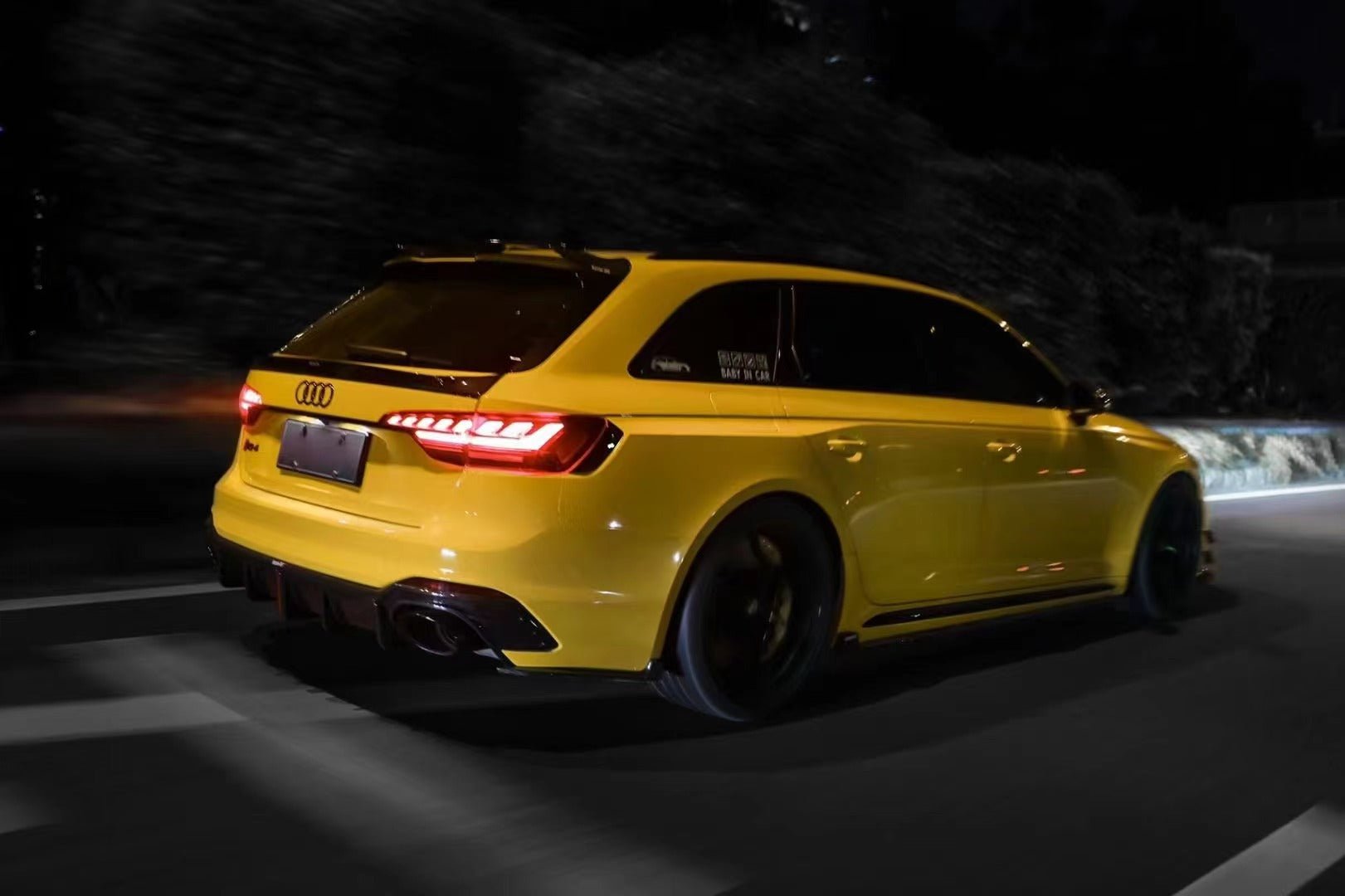 KARBEL - AUDI RS4 B9.5 DRY CARBON FIBRE REAR DIFFUSER