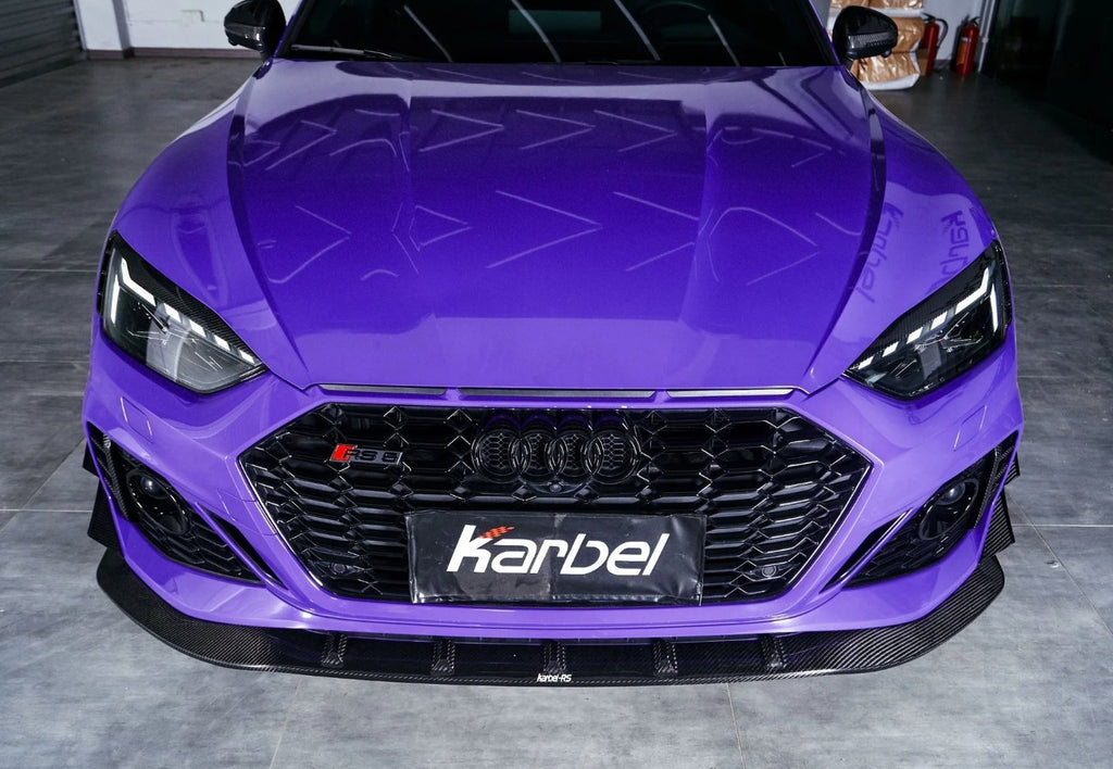 KARBEL - AUDI RS5 B9.5 2020+ DRY CARBON FRONT LIP