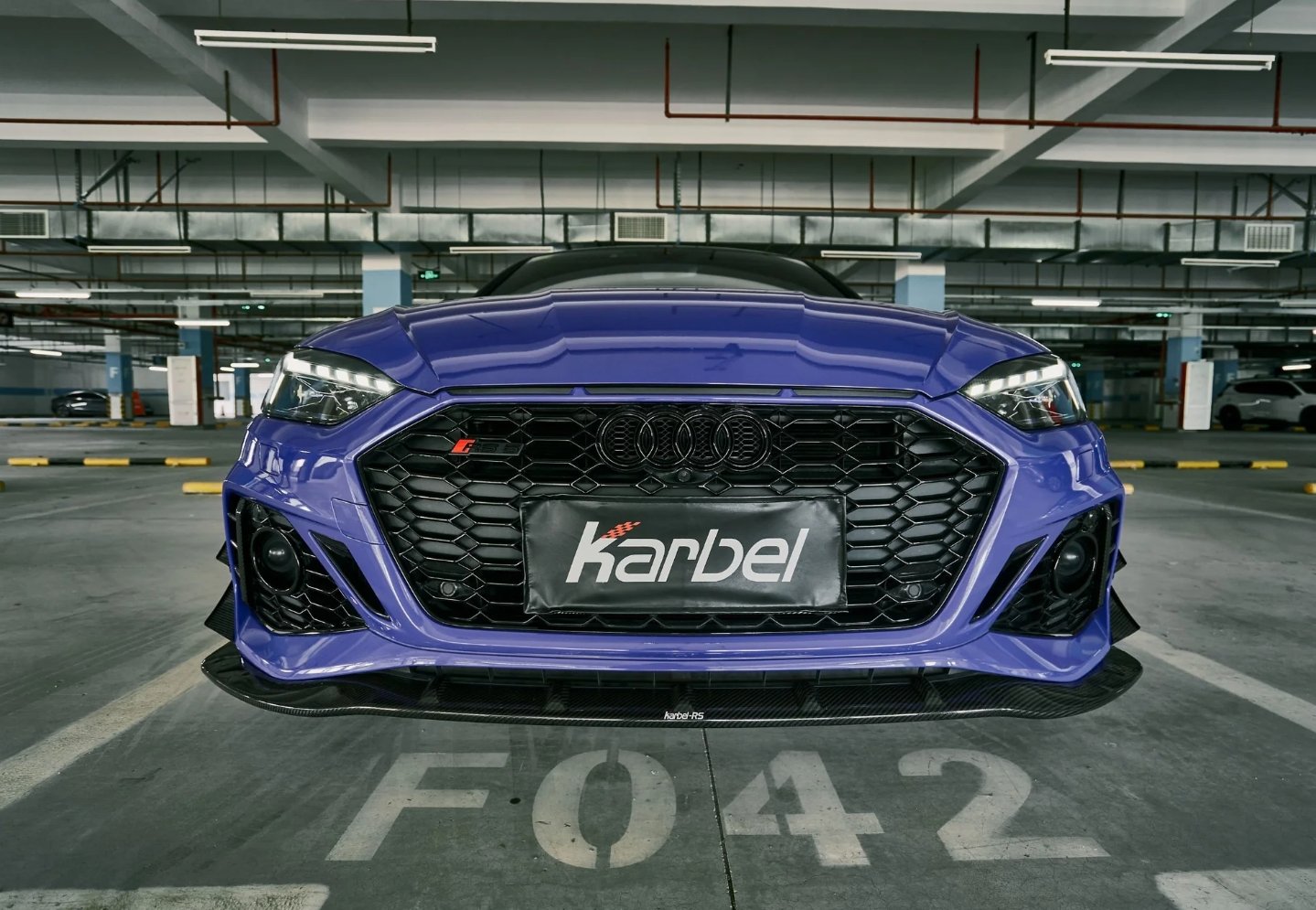 KARBEL - AUDI RS5 B9.5 2020+ DRY CARBON FRONT LIP