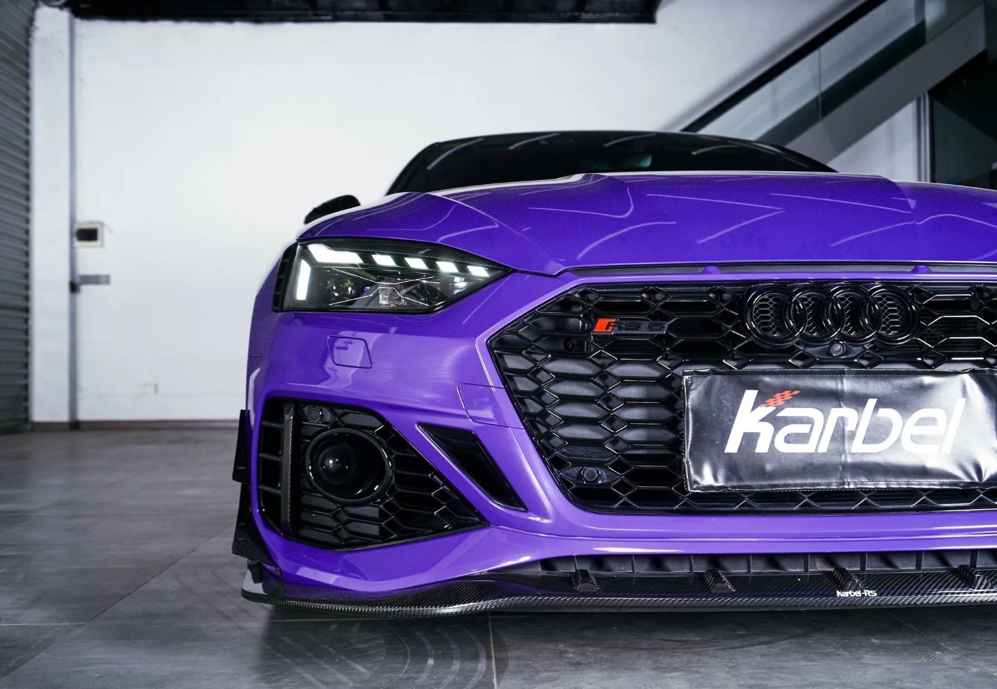 KARBEL - AUDI RS5 B9.5 2020+ DRY CARBON FRONT LIP