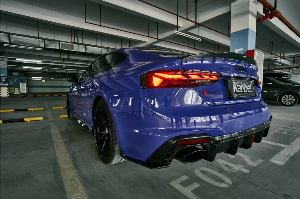 KARBEL - AUDI RS5 B9.5 2020+  DRY CARBON REAR DIFFUSER