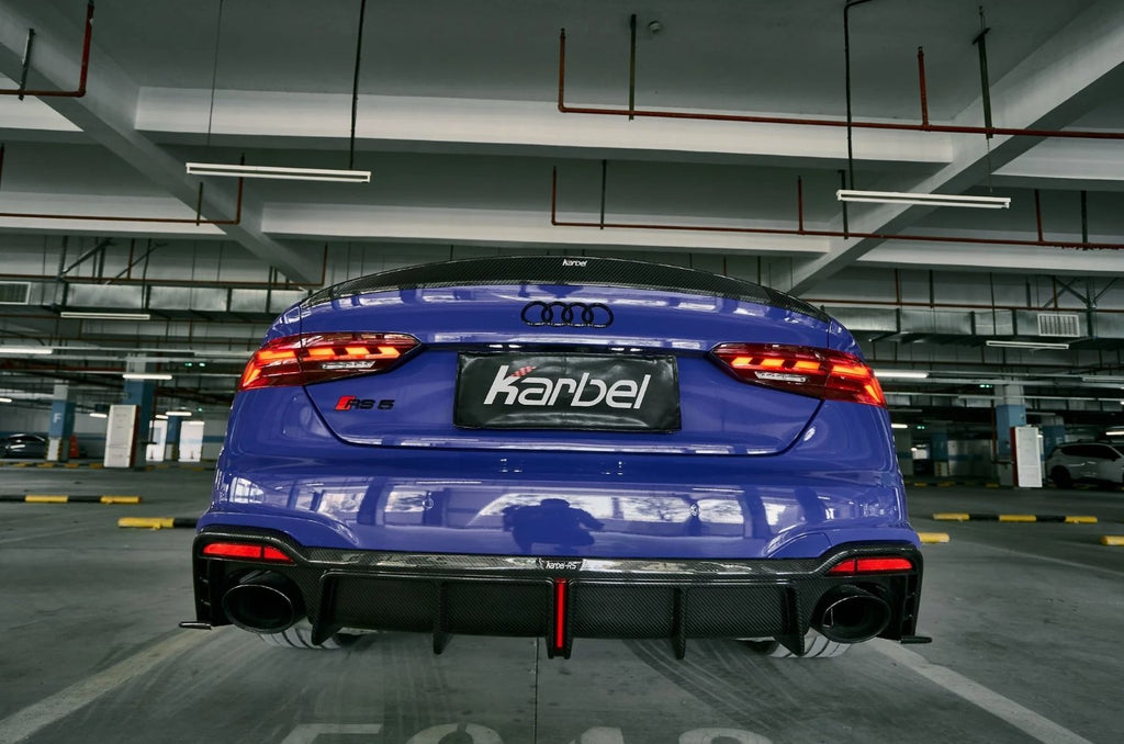 KARBEL - AUDI RS5 B9.5 2020+  DRY CARBON REAR DIFFUSER