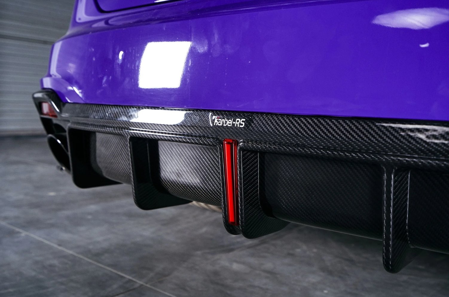 KARBEL - AUDI RS5 B9.5 2020+  DRY CARBON REAR DIFFUSER