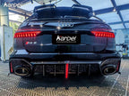 KARBEL - AUDI RS6 C8 DRY CARBON FIBRE REAR MID SPOILER
