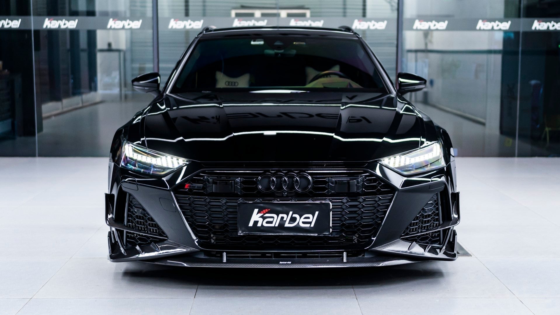 KARBEL - AUDI RS6 RS7 C8 CARBON FIBRE FRONT CANARDS