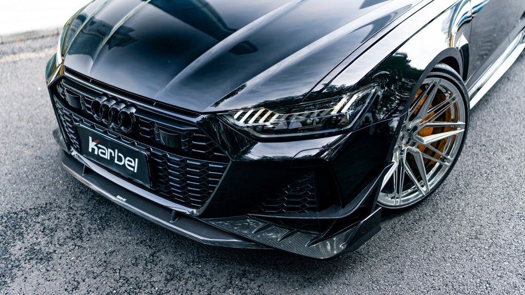 KARBEL - AUDI RS6 RS7 C8 CARBON FIBRE FRONT CANARDS