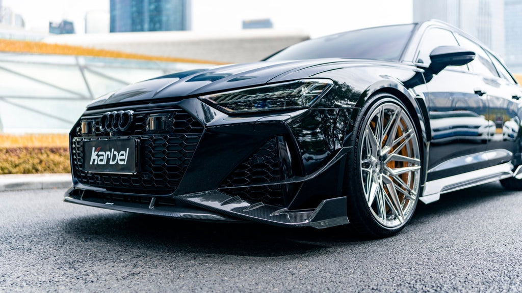 KARBEL - AUDI RS6 RS7 C8 CARBON FIBRE FRONT CANARDS