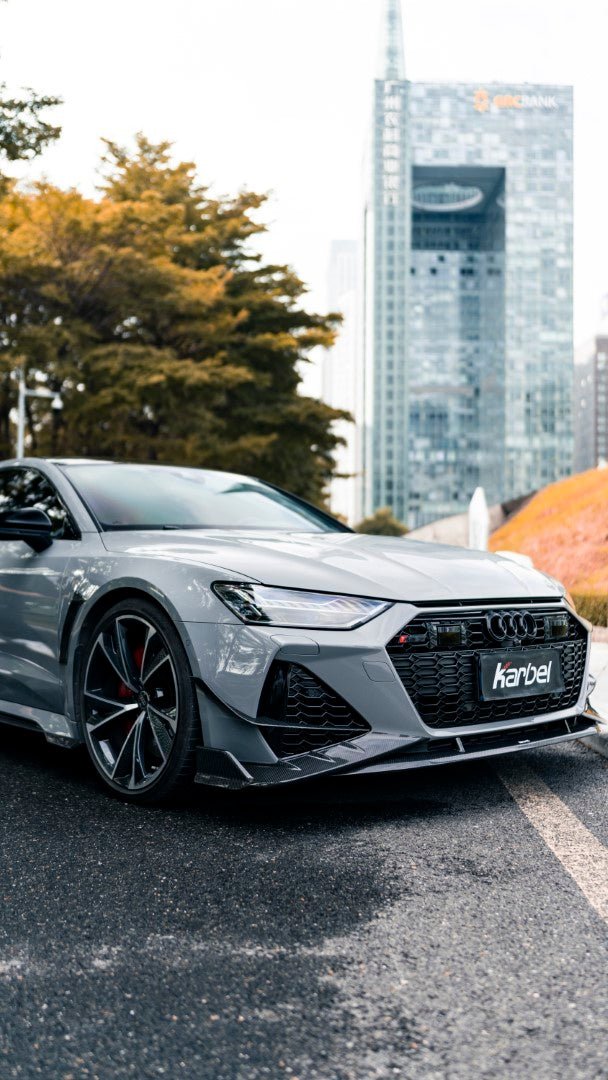 KARBEL - AUDI RS6 RS7 C8 CARBON FIBRE FRONT CANARDS