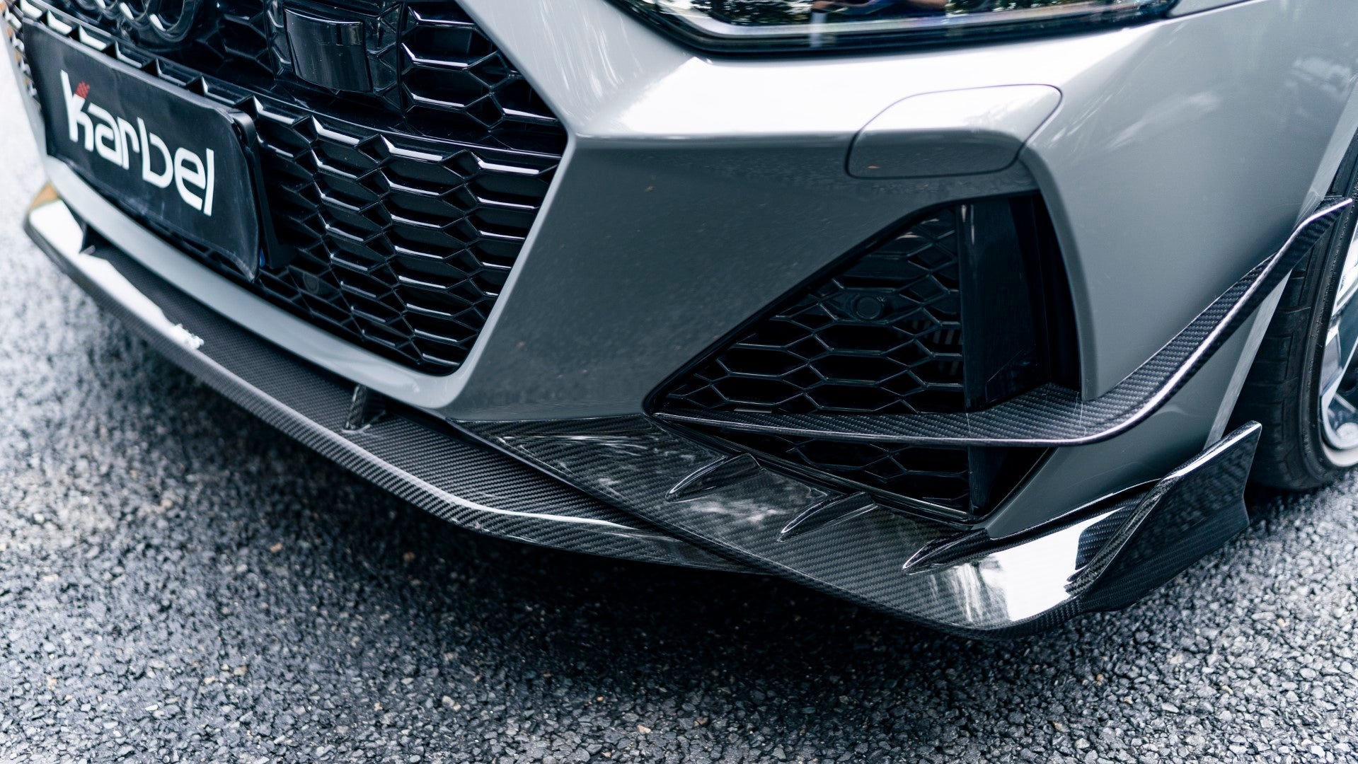 KARBEL - AUDI RS6 RS7 C8 DRY CARBON FIBRE FRONT LIP
