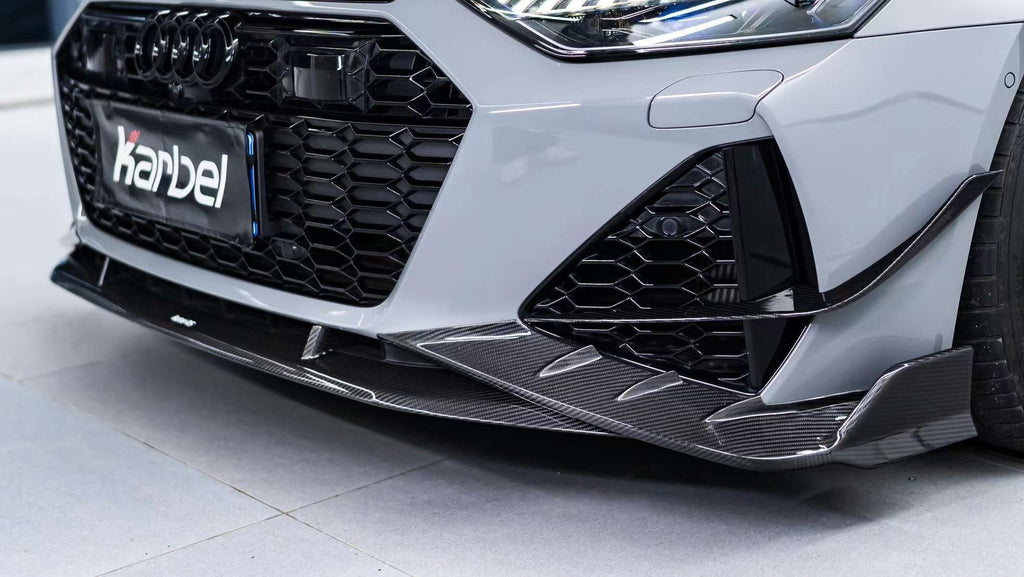 KARBEL - AUDI RS6 RS7 C8 DRY CARBON FIBRE FRONT LIP