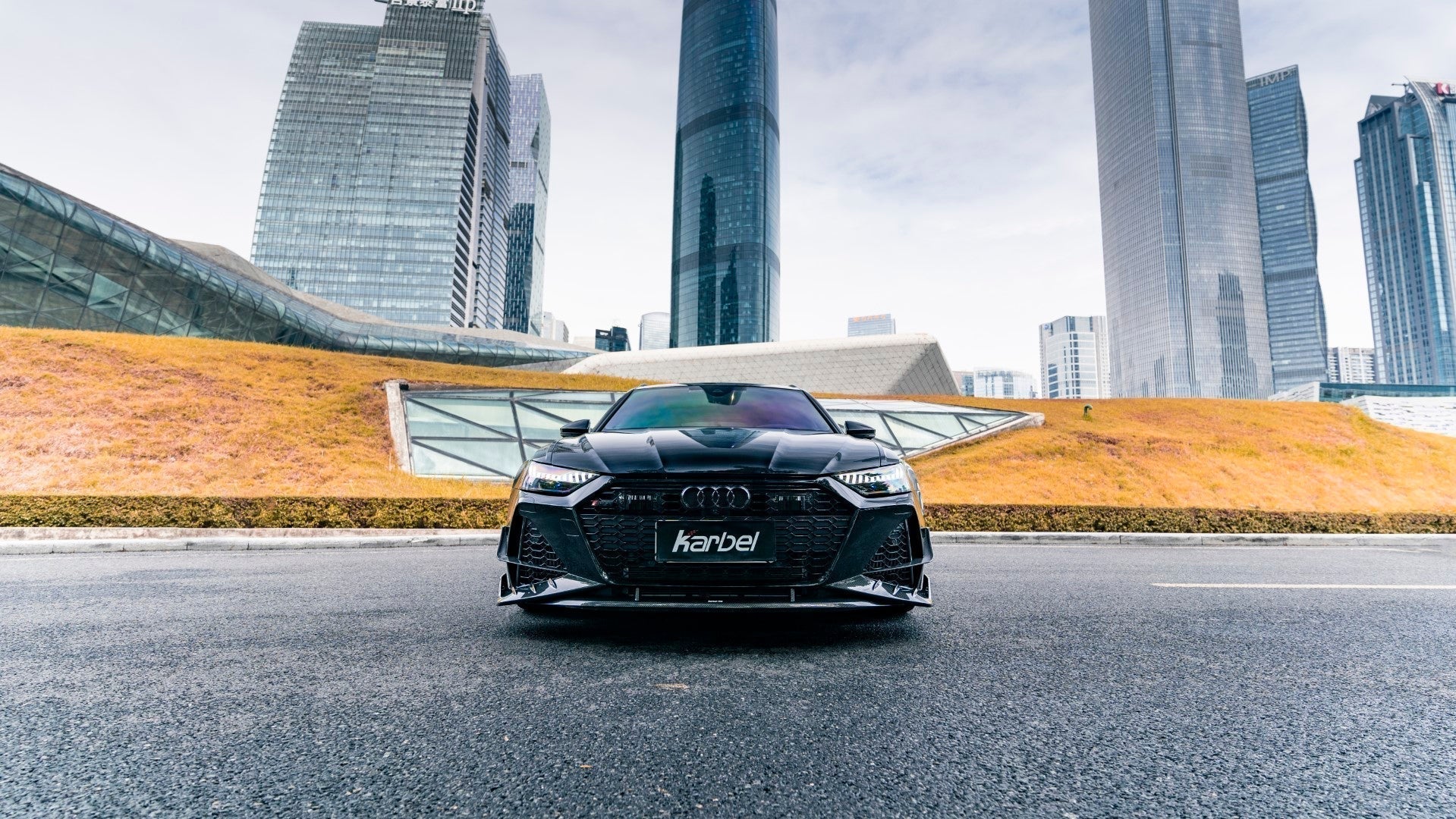 KARBEL - AUDI RS6 RS7 C8 DRY CARBON FIBRE FRONT LIP