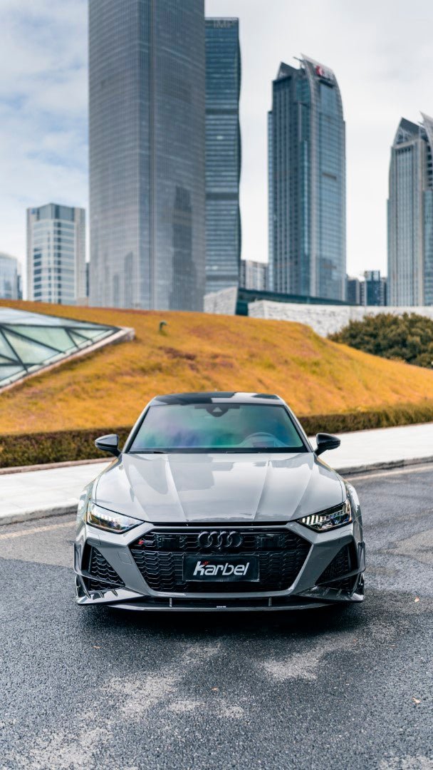 KARBEL - AUDI RS6 RS7 C8 DRY CARBON FIBRE FRONT LIP